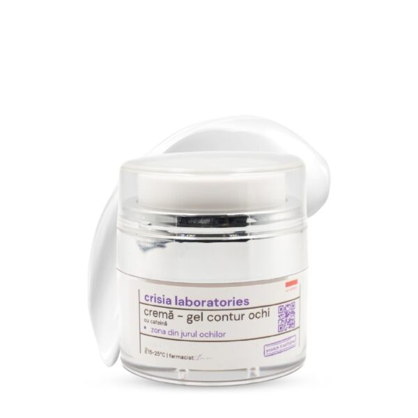 CREMA GEL PENTRU CONTURUL OCHILOR CU CAFEINA - 15 ML
