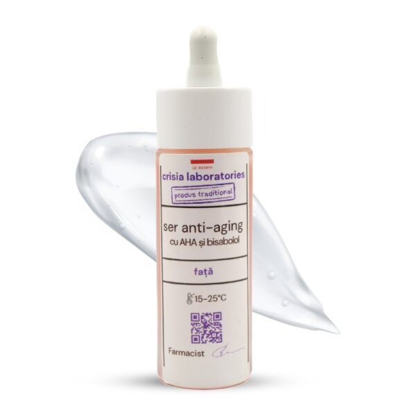 SER ANTI-AGING CU AHA SI BISABOLOL - 30 ML
