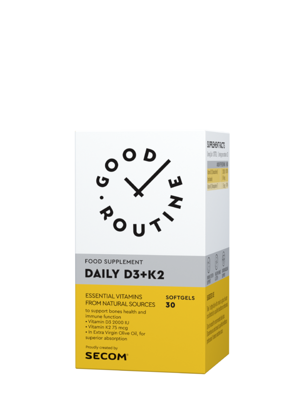 Secom Daily D3 + k2 x 30 tb